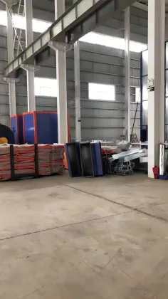 vertical electrostatic powder spraying systems