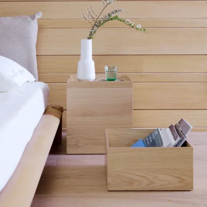 Etcetera Wood Storage Box