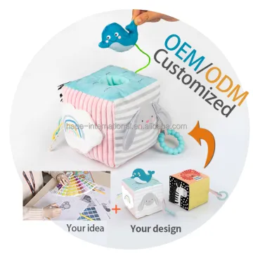 Montessori-Inspired Sensory Learning Cube: An Early Educational Toy for Baby's Development
