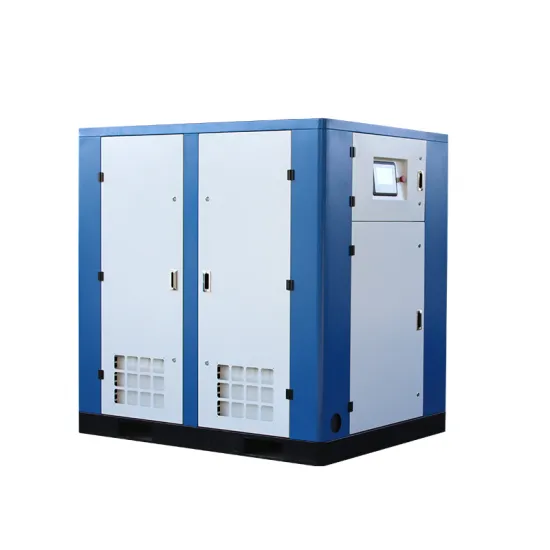 Permanent magnet variable frequency oil screw vacuum pump