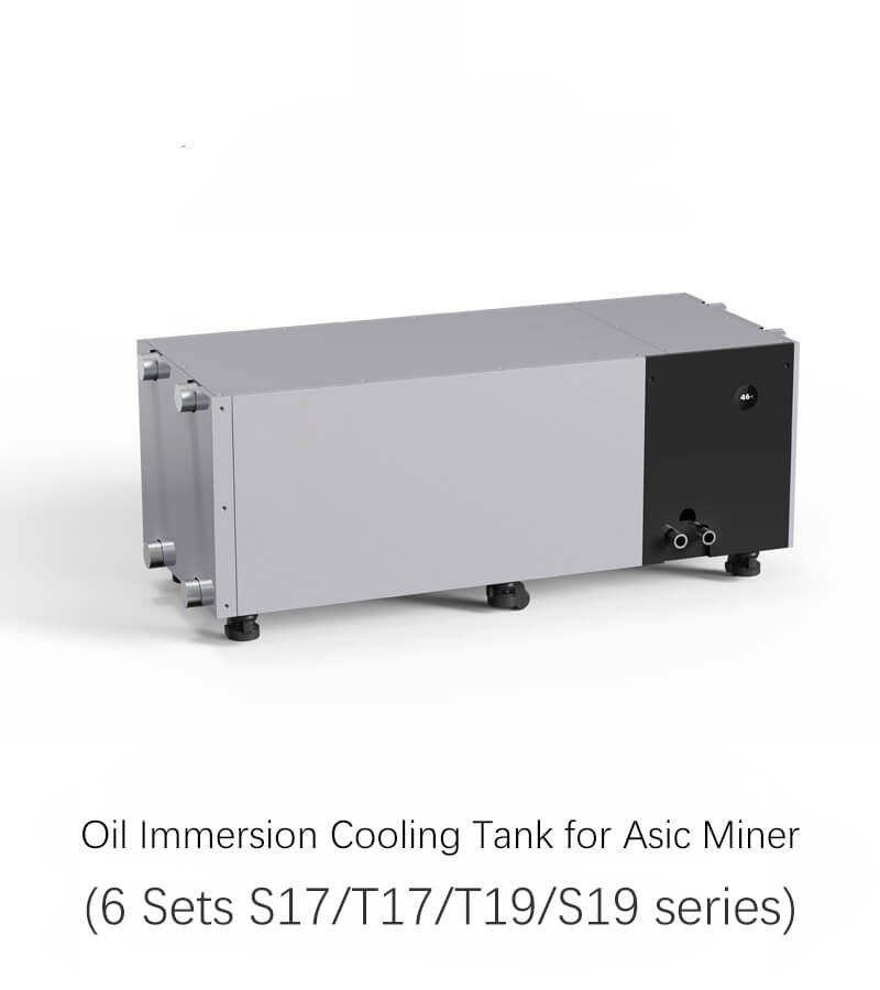 액체 오일/물 침수 시스템 탱크 30kW 냉각 박스