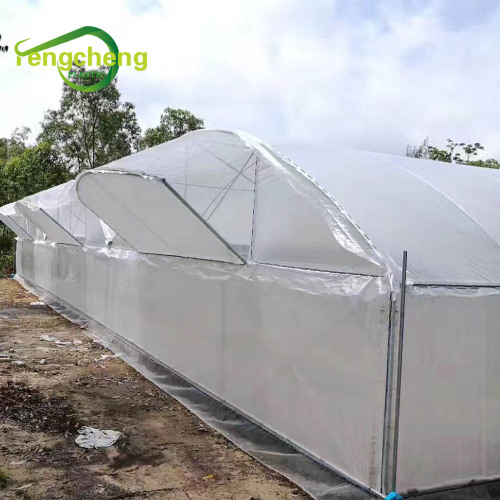 Super strength clear woven greenhouse film