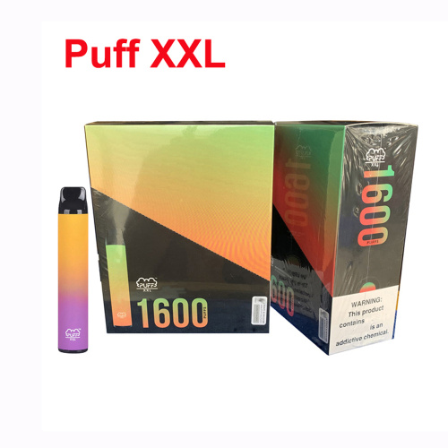 Longest-lasting Disposable Vape Device Puff XXL 1600 puffs