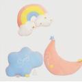 Nuvola arcobaleno Moon peluche cuscinetto