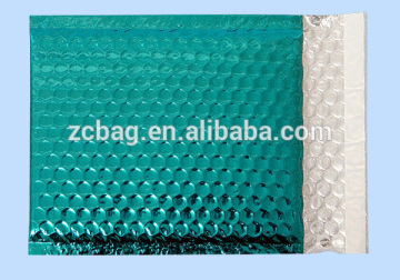 jewelry blue Metallic bubble envelope Wholesale/Aluminium foil bubble mailers/Metallic bubble mailer