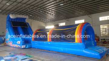 Giant Sea World Inflatable Water Slide N Slip
