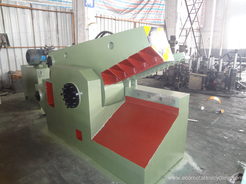 Waste Aluminum Tube Pipe Crocodile Shearing Machine