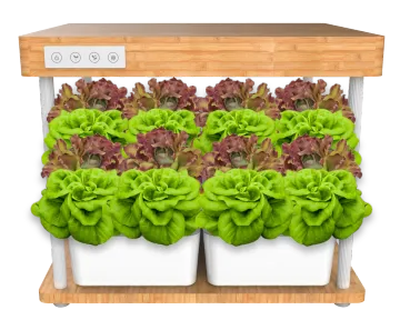SHENPU Smart Indoor Hydroponic Bamboo Flower Pots
