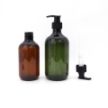 17 Ounce Plastic Hand Soap Bottles with Pump