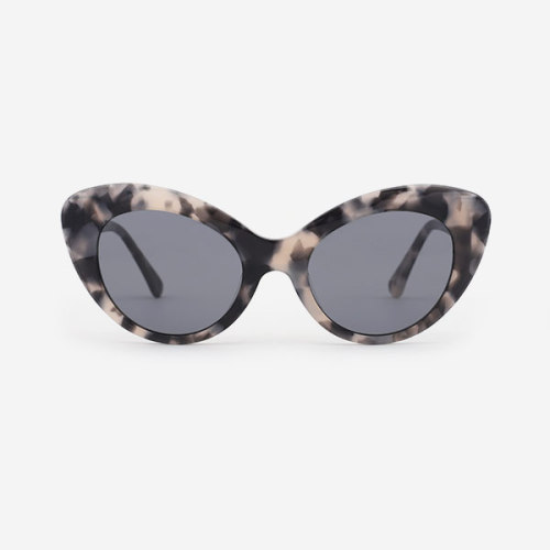 Cat Eye Pie eye Acetate Women's Sunglasses