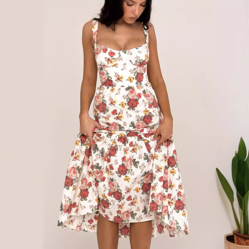 Summer short sleeved dress