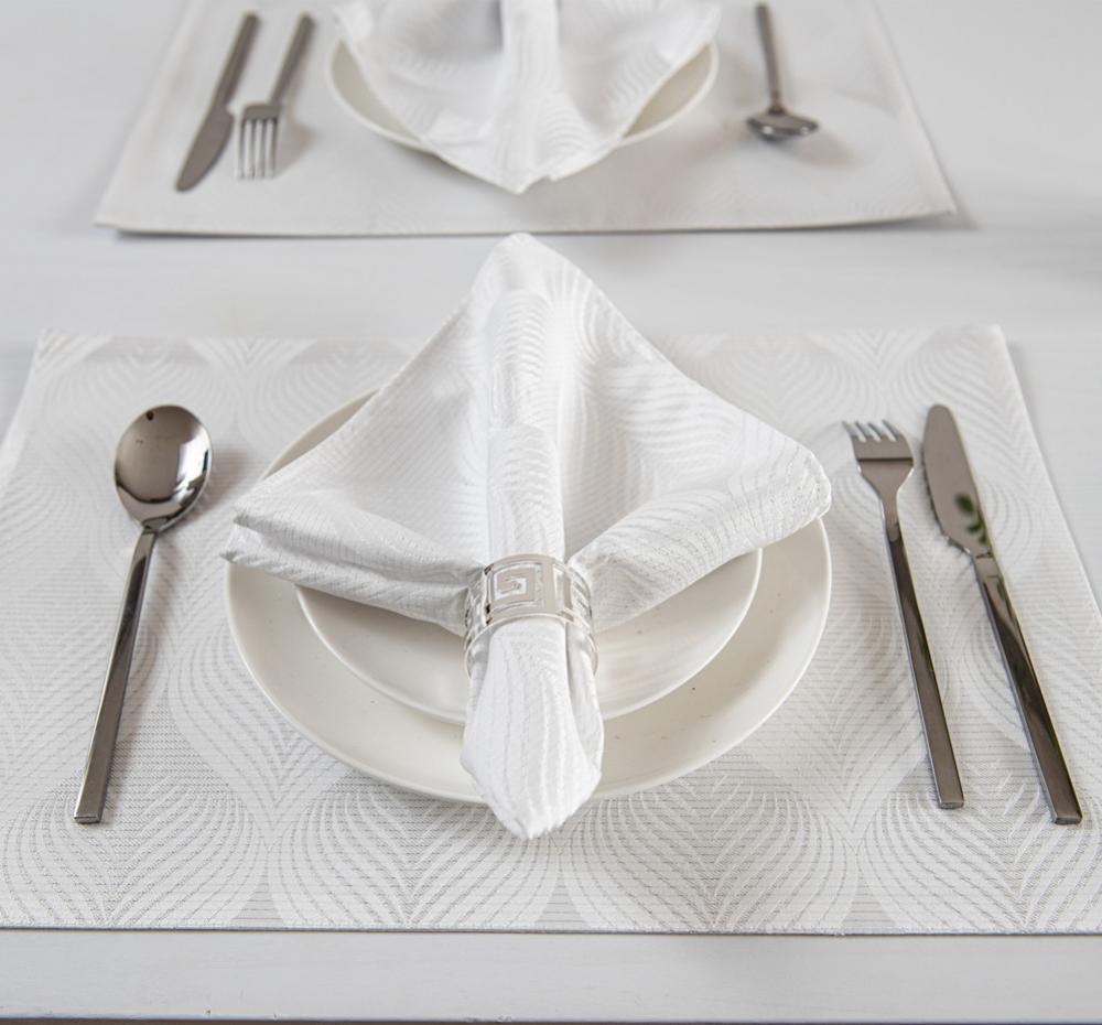 White Placemats