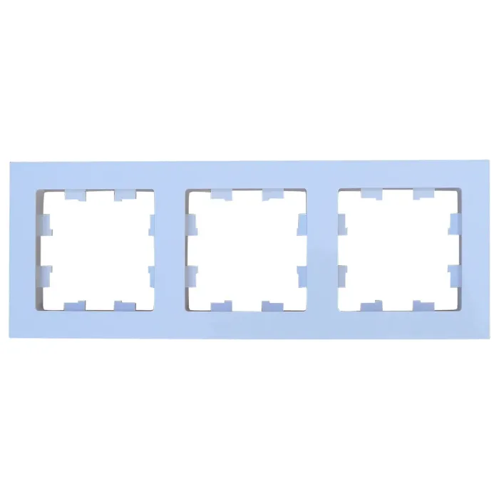 Toma de corriente europea alemana de 2 vías blanca