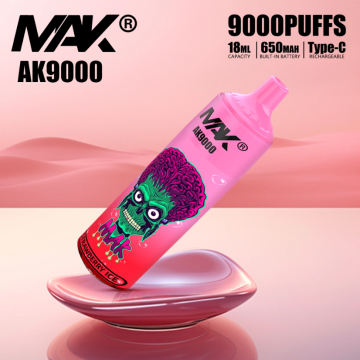 Mak AK 9000 Puff -Einweg -Vape -Pod