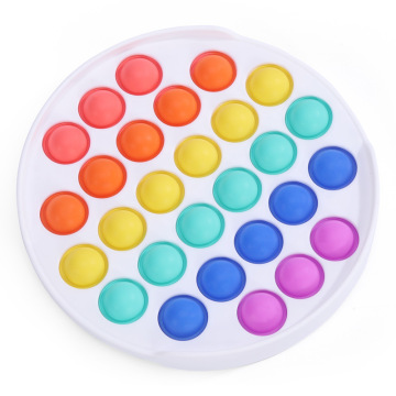 Pop Iyo Bubble Antistress Inonzwika Fidget Silicone Toy