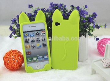 silicone case cover for iphone 6, mobile phone accessories factory in china