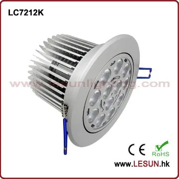 Profession design 30W recessed led ceiling light with cut hole 120mm