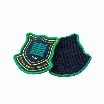Patch e badge di trasferimento di calore personalizzato ad alta densità all'ingrosso per abbigliamento