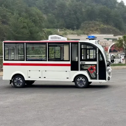 72V Electric Ambulance Car for Patient Transportation