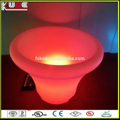 LED luminous furniture led plastic coffee table,modern coffee table