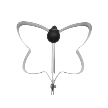 Stainless Steel Kitchen Egg & Pancake Rings with Butterfly Shape for Cooking