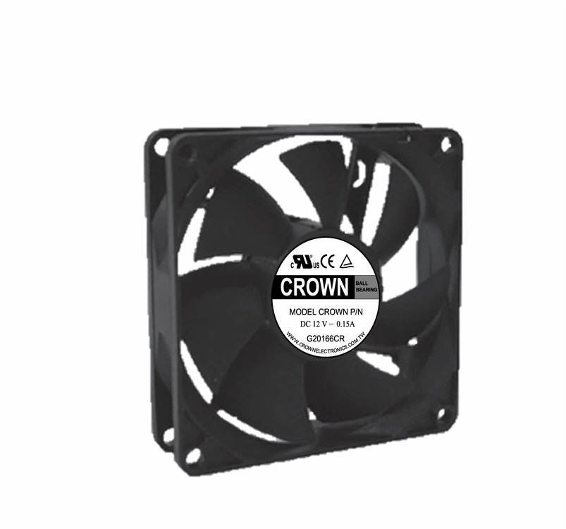 80x25 serwer DC Fan A7