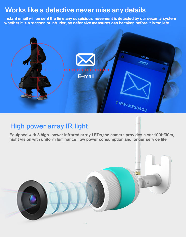IR LED IP Camera