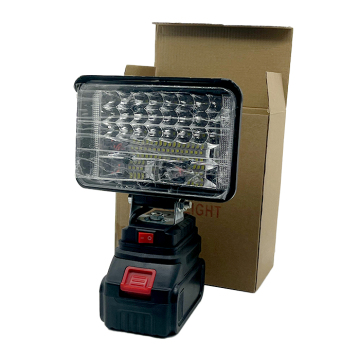 Cordless 48W Outdoor LED Flood Lights with 5-inch Lithium Battery