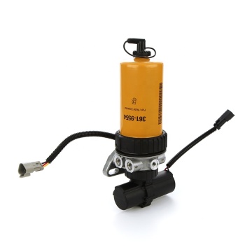 12V Electric Diesel Oil Fuel Water Separator Filter Pump Assembly for Perkins Caterpillar Excavator