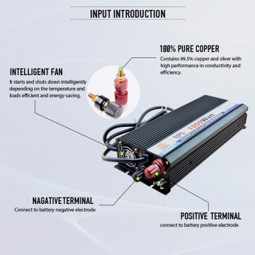 power supply 1000w dc12v to ac230v inverter