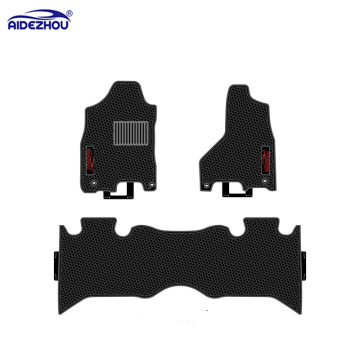 Custom Universal Luxury 3 Pieces 2D/2.5D/3D/5D Waterproof Car Floor Mats for DODGE RAM 2010