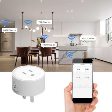 Koala Smart Socket US EU 16A WIFI Smart Plug Power Socket Alexa Google Home Control Gniazdo dla Tuya Smart Life App