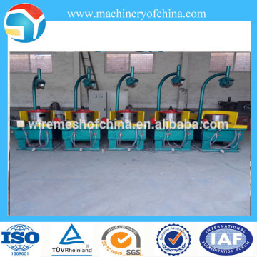 High speed wire drawing machine with annealing equipment