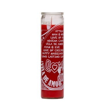 Custom Hand-Printed Mexican Religious Vigil Church Candles