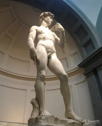 outdoor garden decoration carved white marble david garden statue