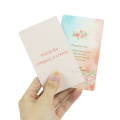 Full Customization Printing Healing Praise Cards with Tuck Box