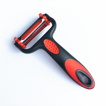 Ultra-Sharp Premium 3-in-1 Multi-Function Vegetable Fruit Peeler, Julienne Peeler & Slicer