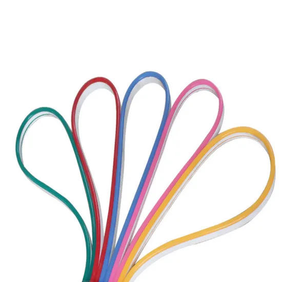 5M 50M Neon Light Strip DC12V 24V AC110V 220V Single Color RGB Flex Sign Light Silicone PVC