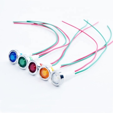 Ánh sáng công việc tín hiệu nhựa neon 10 mm với dòng - ADP10-7