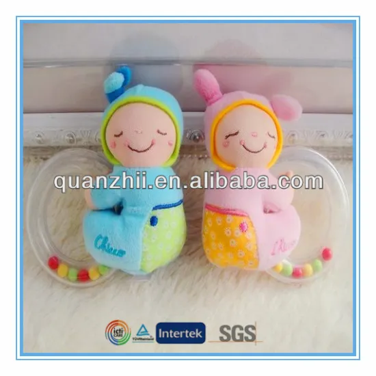 High quality plush baby toys velvet material