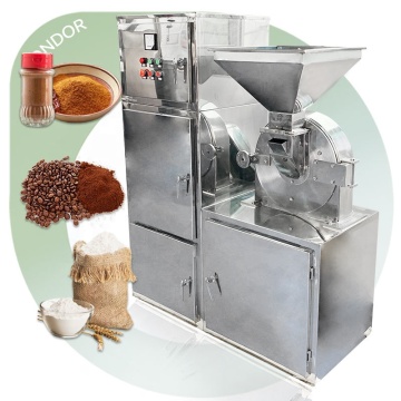 Industrial Grain Grinder for Cocoa, Muscovado Sugar, Ginseng, and Detergent Powder