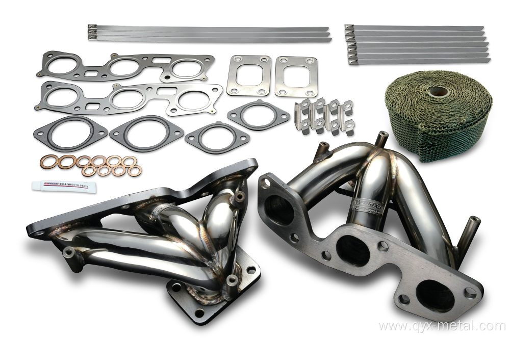 titanium exhaust system tuning manifold