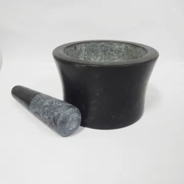 6.8 inch granite Mortars and Pestles