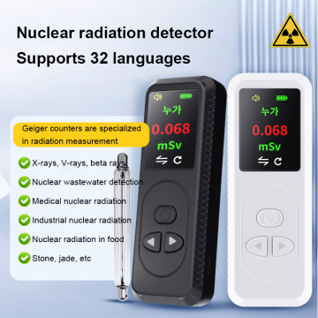 Detector de radiação nuclear Counter Geiger