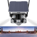 Sistema de CCTV al aire libre al por mayor cámara solar con energía solar