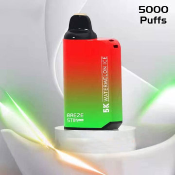 Authentic 2% Breze 5K Disposable Vape for sale