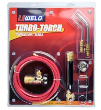 Uweld Swirl B-Tank Turbotorch X-3B Air Acetylene Torch Kit for Soft Soldering