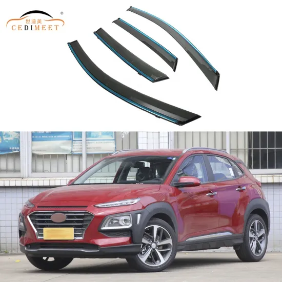 Encino 2018 Car Accessories Rain Guard Weather Shield Wind Deflector Sun Shield Vent Window Visor Door Sun Visor