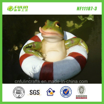 Resin Garden Frog Pond Floater (NF11187-3)