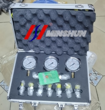 Excavator Hydraulic Pressure Test Gauge Kits
